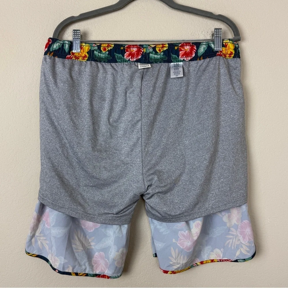 Fair Harbor Anchor Swim Trunks | Men’s XXL | Yellow Tropics